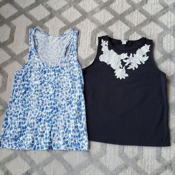 2 J. Crew Tank Tops - Picture 1 of 9